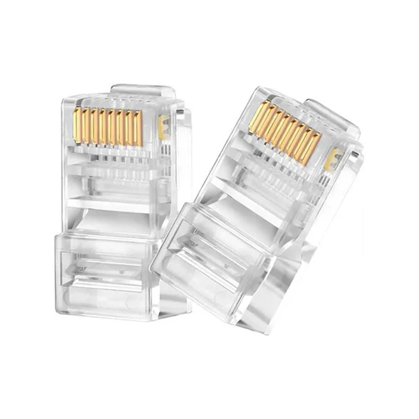 Rj45 CAT6 EZ Plug CAT6 Pass Through Modular Plug Cable Connector